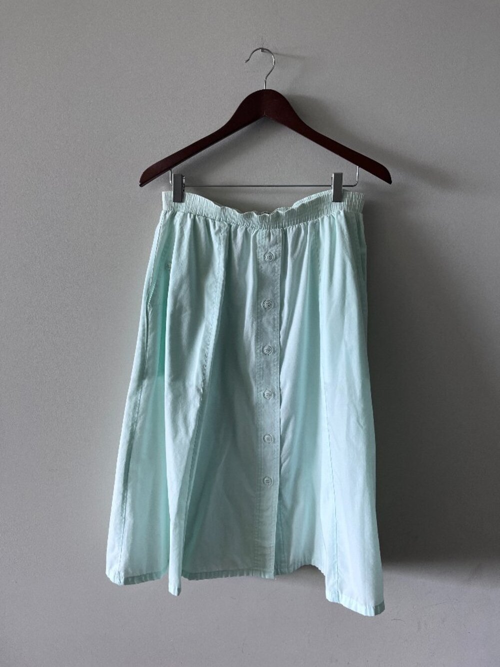 Vintage Koret Francisca Petites Skirt - Mint Chocolate Chip - S
